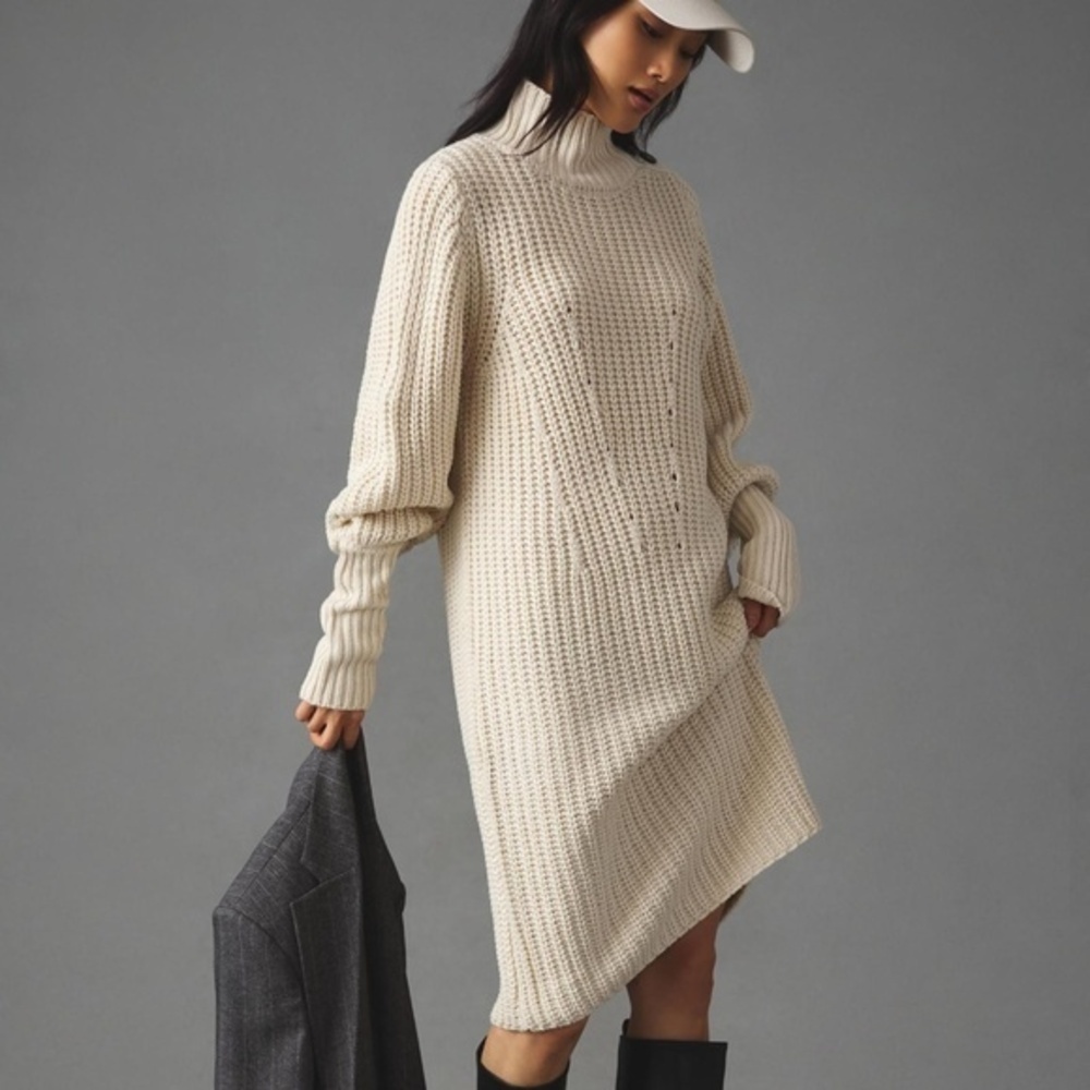 Anthropologie Moon River Sweater Dress Large